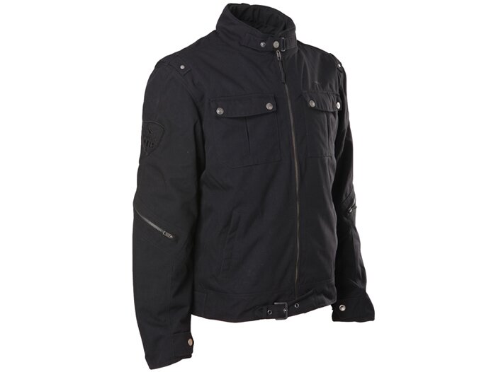 Jacket -SCEED 42 Pilots-  textile, with mambrane, black -