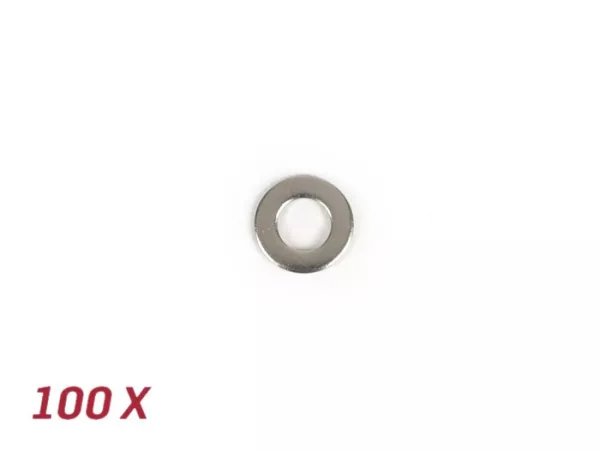 Rondella -DIN 125 in acciaio inox- 100 pezzi -