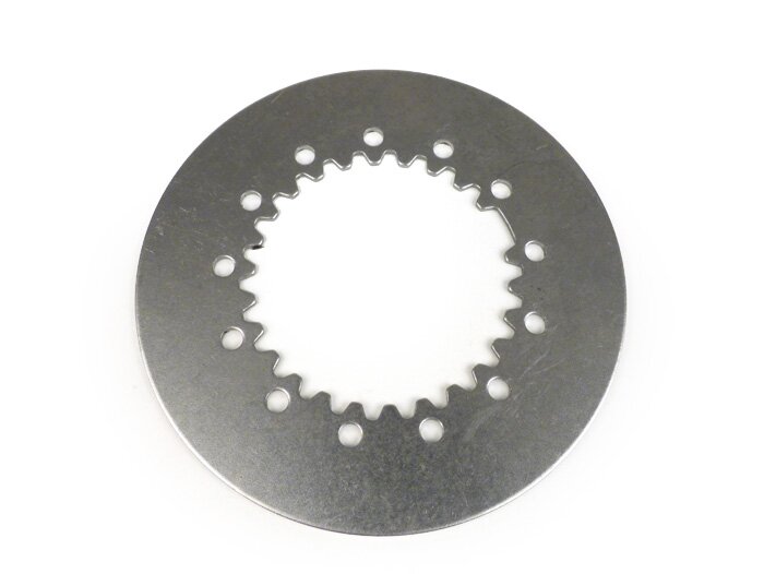 Embrague disco de acero -BGM PRO Vespa tipo 6 muelles- Vespa PX80, PX125, PX150, TS, Sprint, GT, GTR, Super, GL, GS150 (VS5T), VNA2T (081469-), VNB, VBA, VBB -