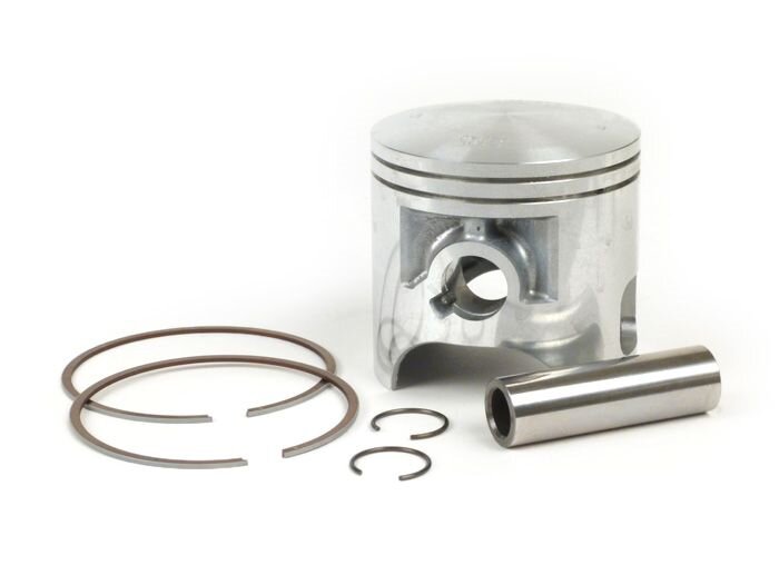 Zuiger -PARMAKIT 195/205cc 3-kanaals Vespa PX125, PX150, GTR125 (VNL2T), TS125 (VNL3T), Sprint150 (VLB1T) - 66mm