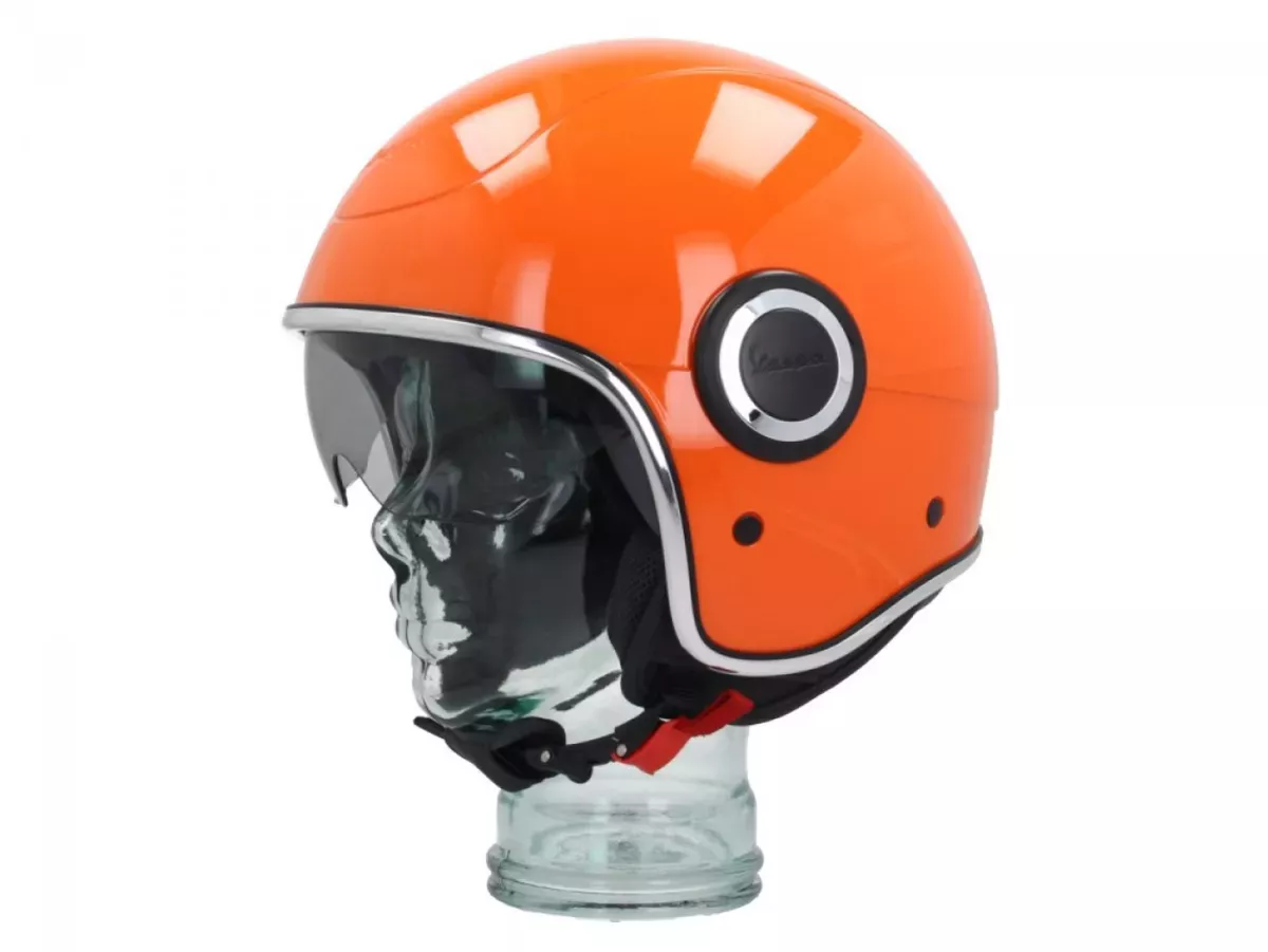 Helmet -VESPA VJ1- open face helmet, Arancio (890/A) - | Helmets