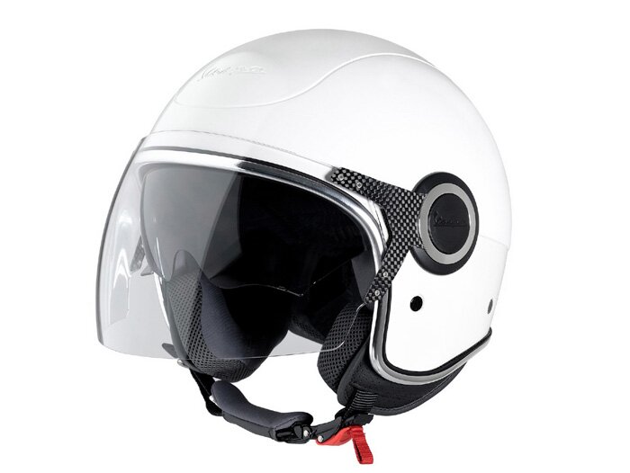 Helmet -VESPA VJ- open face helmet, white -
