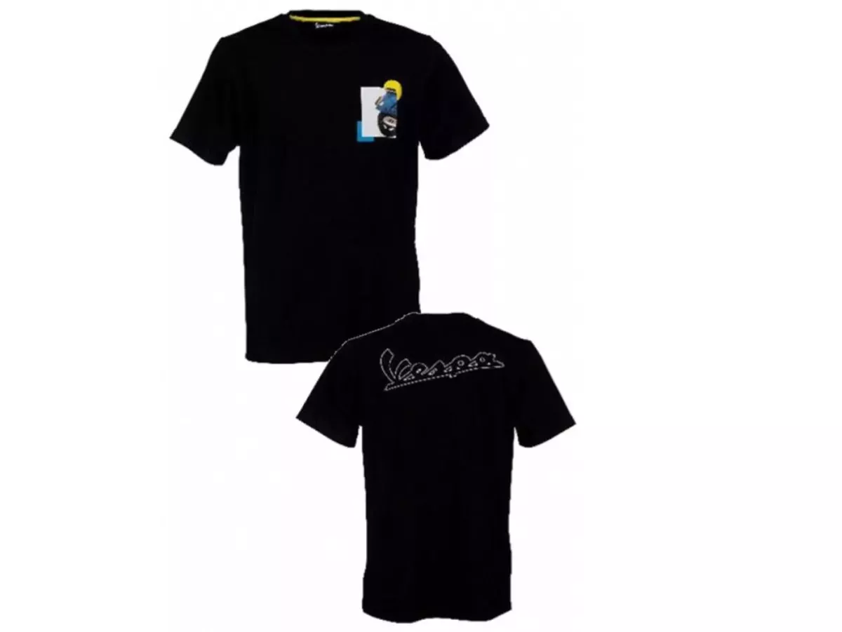T-shirt - Collezione Heritage VESPA - nero -
