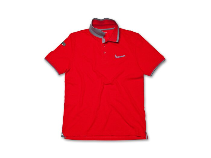 Polo-Shirt Men -VESPA- red -