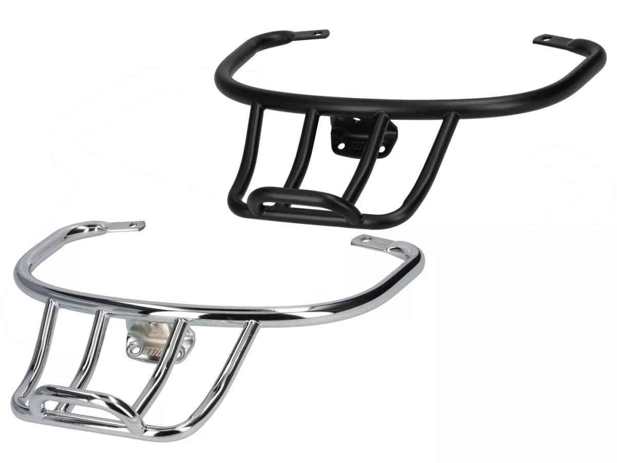 Porte bagages arrière -MOTO NOSTRA, avec poignées passager- Vespa Primavera 50 (ZAPC53100, ZAPC53200), Vespa Primavera 125 (ZAPM81100), Vespa Primavera 150 (ZAPM81200), Vespa Sprint 50 (ZAPC53101, ZAPC53201), Vespa Sprint 125 (RP8M82111, ZAPM81300, ZAPM81