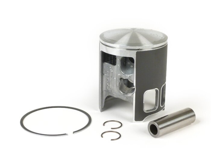 Piston -MALOSSI, version avec 1 segment de piston- Vespa 210/221cc - PX200, Rally200, Cosa200 - 68.5mm -