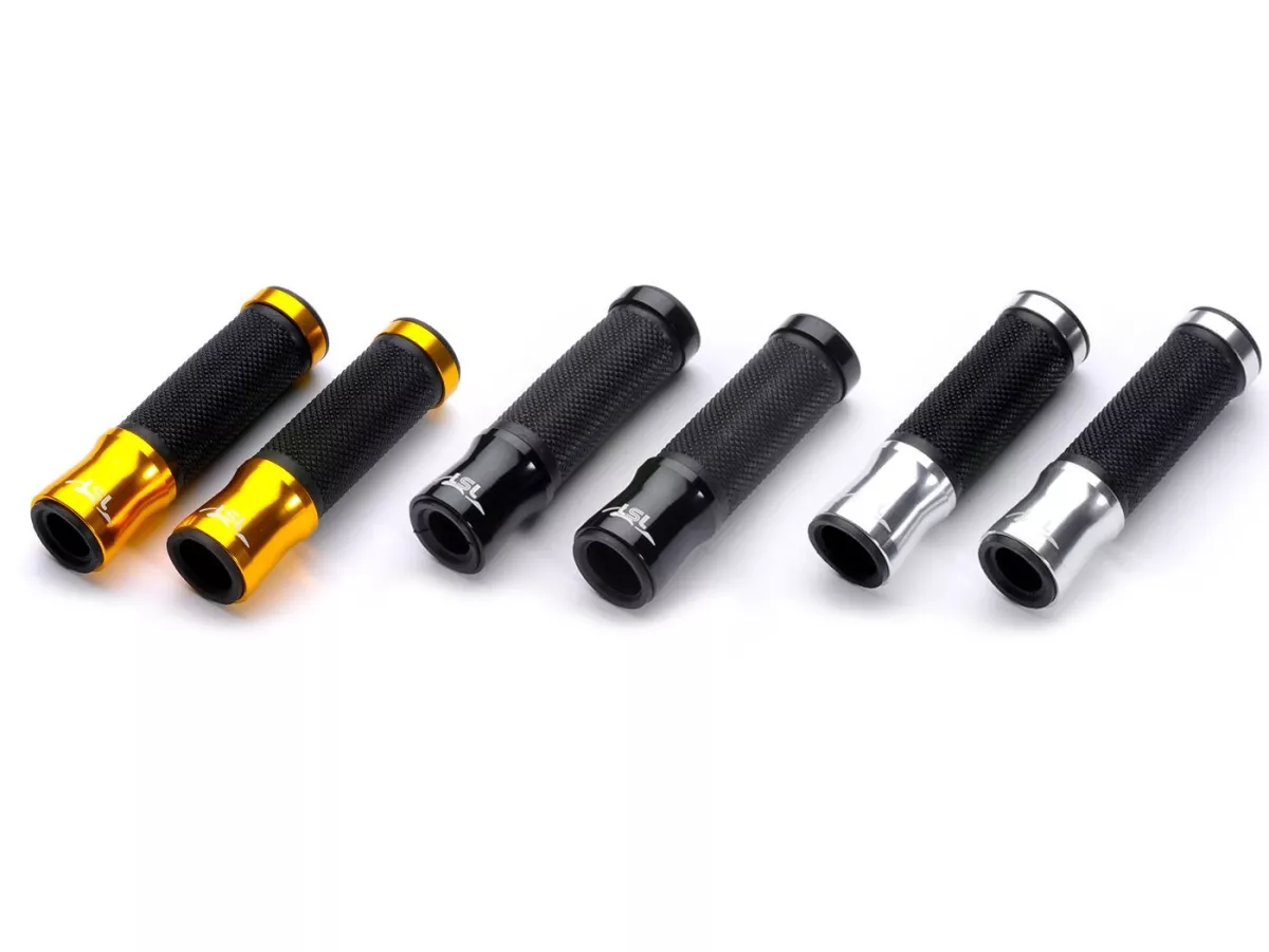 Handvatten -LSL, aluminium & rubber- Ø 22,5-24mm, l=125mm -LSL, aluminium & rubber- Ø 22,5-24mm, l=125mm