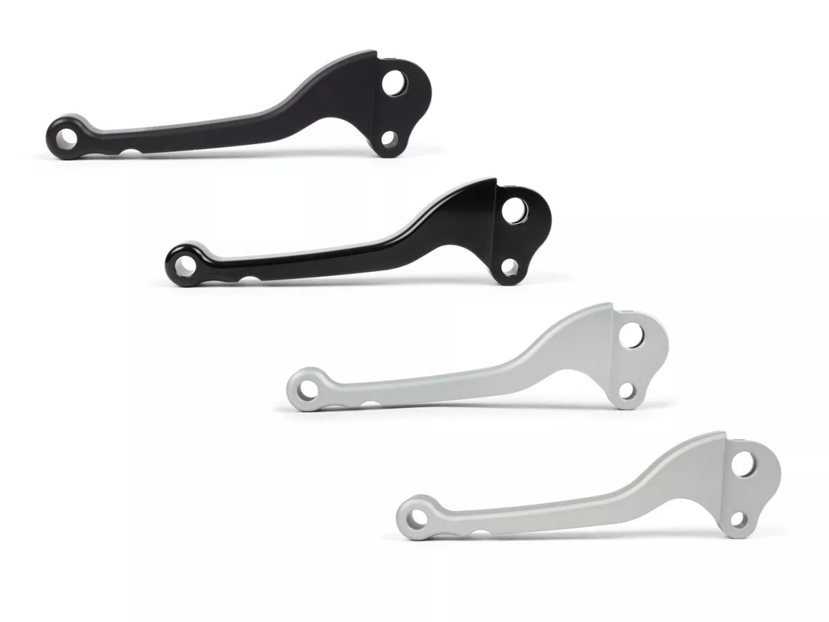 Levier de frein -BGM PRO CNC- frein à tambour - Vespa Largeframe 1957-1998 - PX, T5, Sprint, Rally, GT, GTR, TS, VNA, VNB, VBB, VBA, GS, SS180, Smallframe 1963-1989 V50, 50N, V90, PV125, ET3, PK S, PK XL1 -