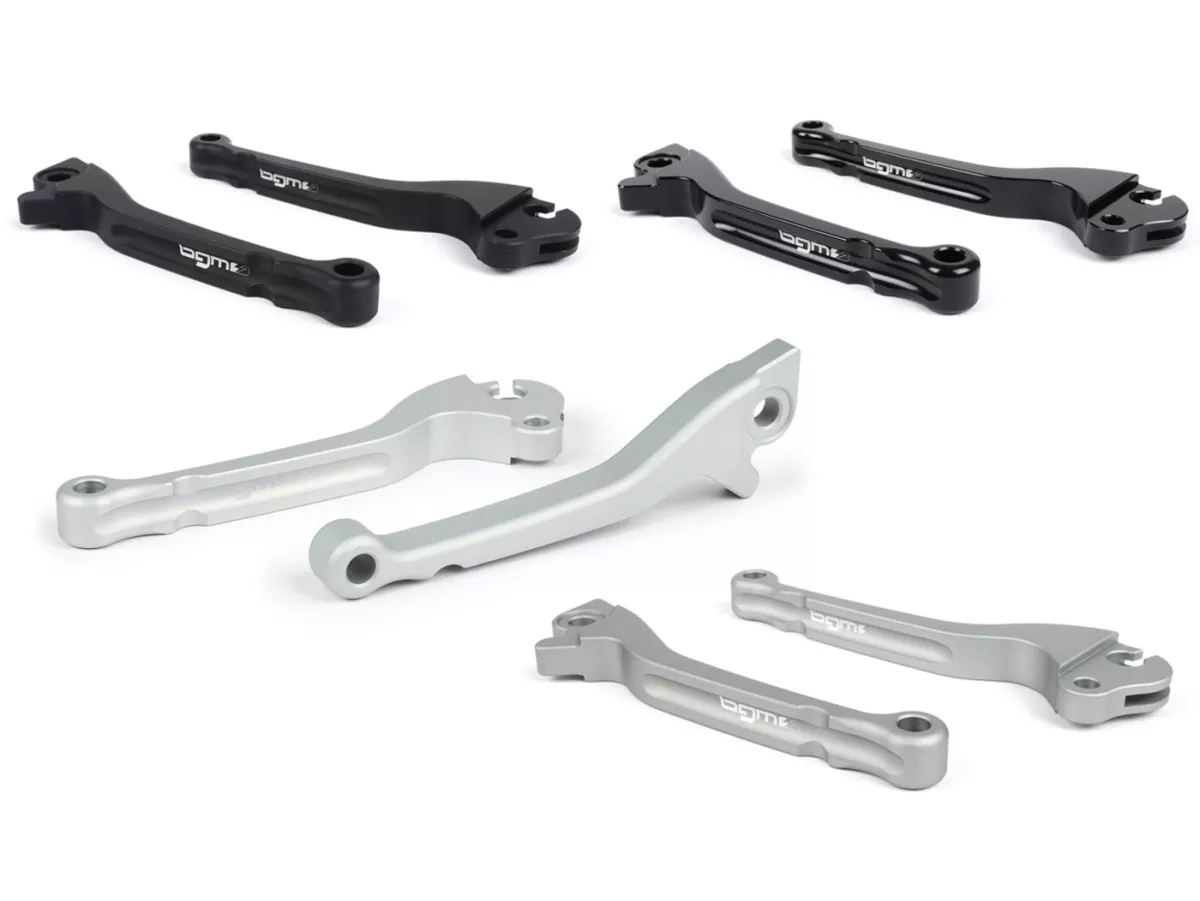 Tuas rem + tuas kopling (set) -BGM PRO CNC- rem cakram (HENG TONG) - Vespa PX (tahun 2004) -
