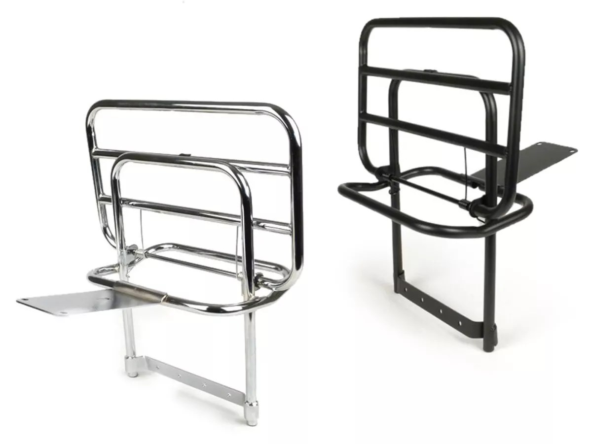 Rear rack, fold down -WESTERNLINE- Vespa PX80, PX125, PX150, PX200 -
