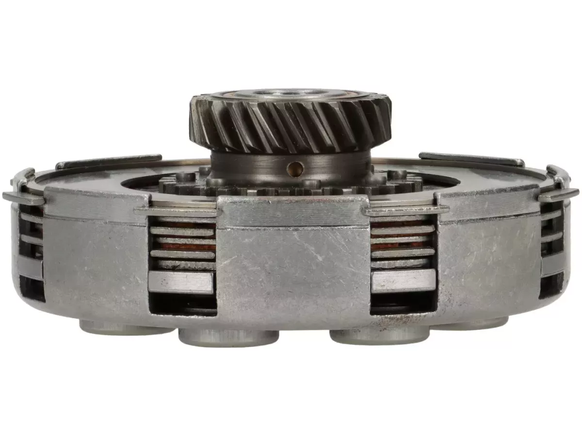 Embrayage -VESPA type 7 ressorts (Ø=115mm)- pour pignon élastique d’origine de 65 dents (dents hélicoïdales) - 23 dents -