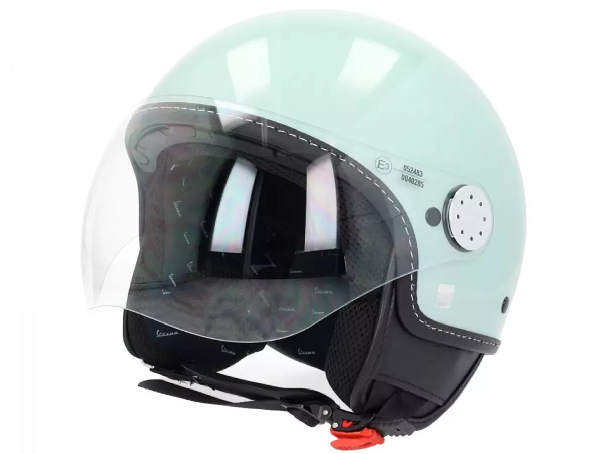 Helmet -VESPA Visor 3.0- green relax (350/A) - | Helmets