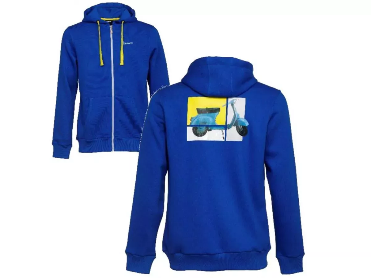 Hoodie -VESPA Heritage Collection- blue