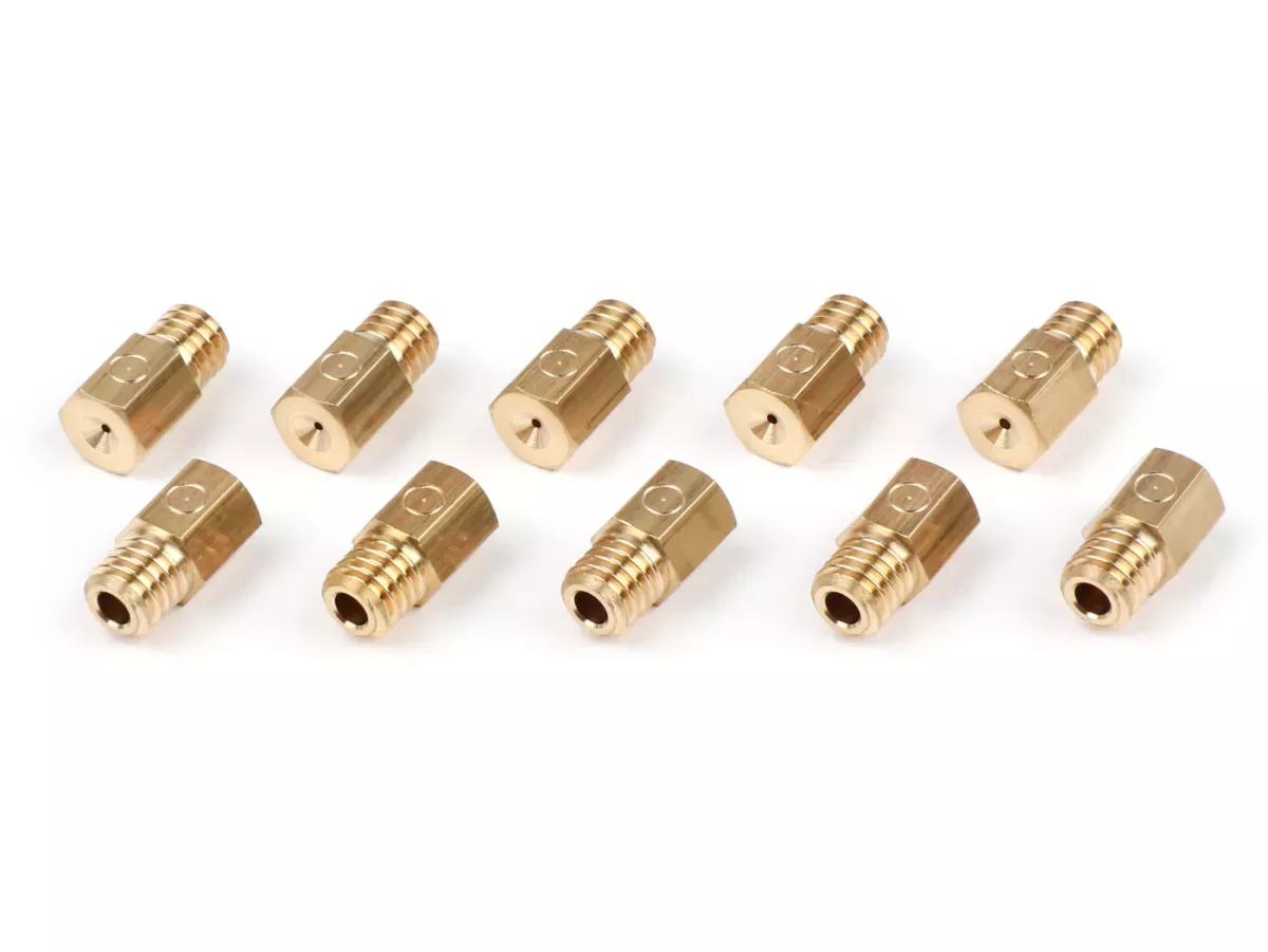 Hoofdjet set -KMT voor Mikuni (type: 4-042) TM - TMX, Arreche 17.5 - 19 - 24 -.