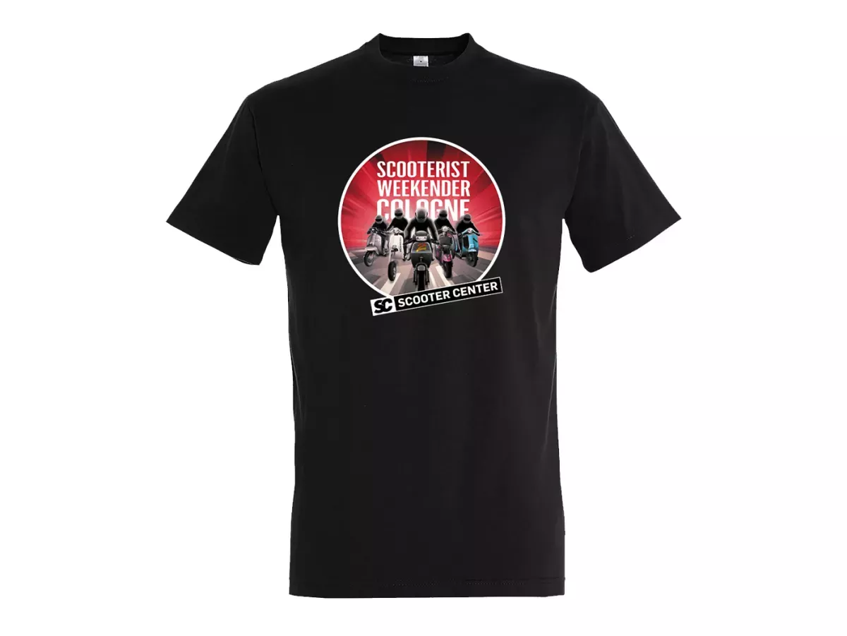 T-Shirt -Scooterist Weekender Cologne - blue -