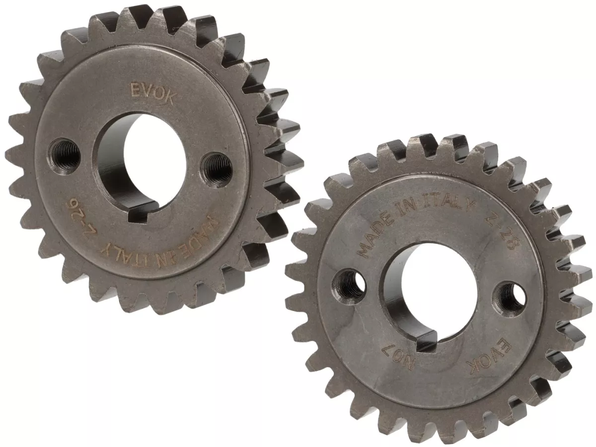 Small primary gear -EVOKfor 2.56- Vespa V50, PV125, ET3, PK50, PK80, PK125 -