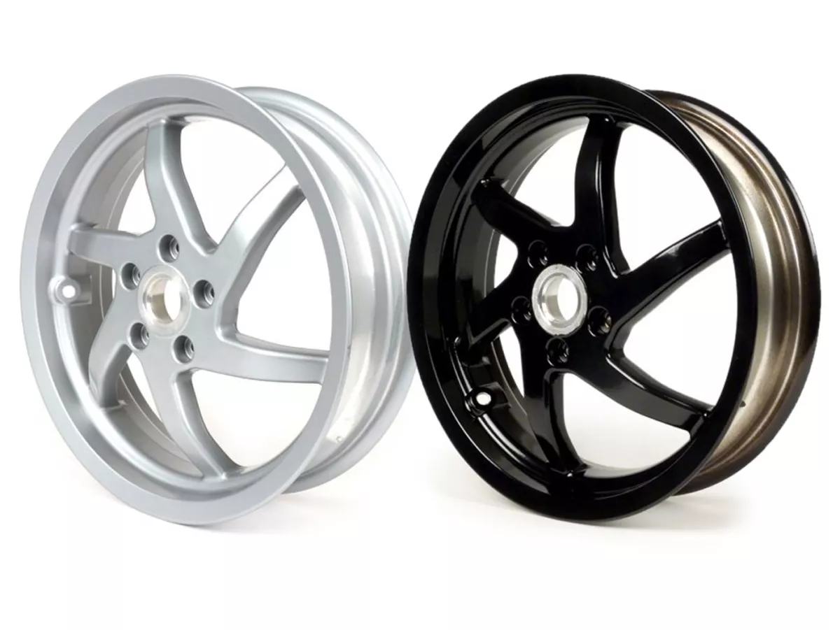 Jante -PIAGGIO 3.50-13 pouces, frein à disque - 6 rayons - GILERA Runner VX,VXR 125/200 4T (ar.), Vespa GTS, GTS Super, GTV, GT 60, GT, GT L 125-300cc -