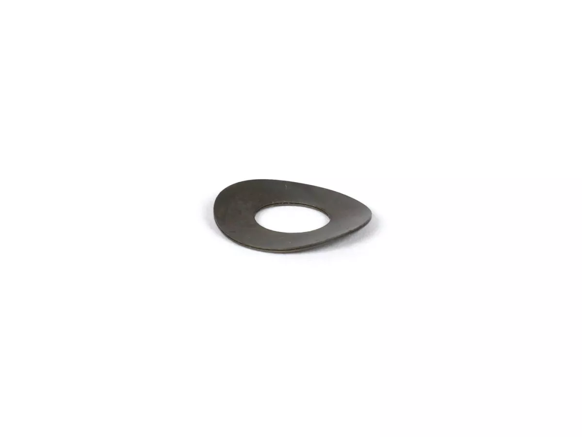 Wavy shim - lever screw (upper) -CIF- 6,6 x 14 x 0,3mm - Vespa V50, V90, SS50, SS90, PV125, ET3, Super, GS150, Sprint, Rally, SS180, PX, T5 125cc