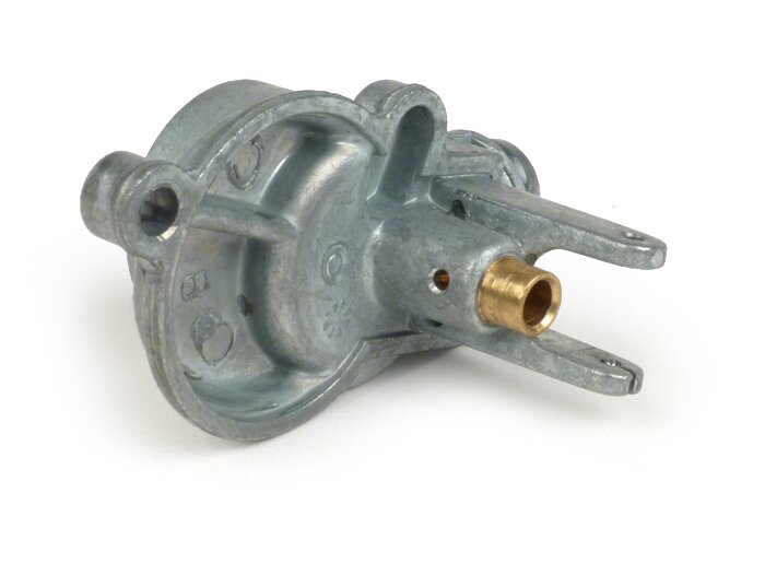 Float chamber top Vespa P-range -DELLORTO- Dellorto SI20/20 , SI24/24 - Ø 4,5mm float needle