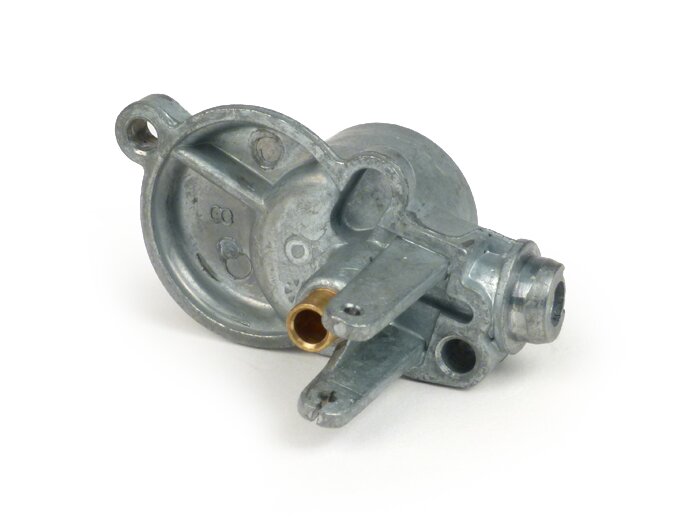 Float chamber top Vespa P-range -DELLORTO- Dellorto SI20/20 , SI24/24 - Ø 4,5mm float needle