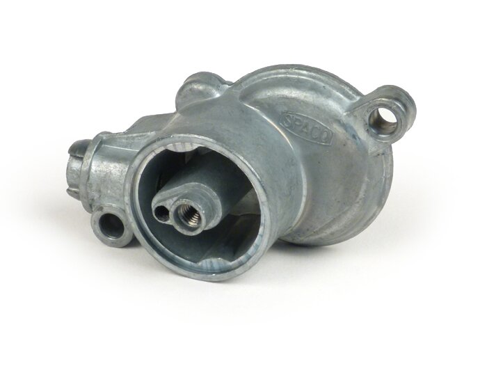 Float chamber top Vespa P-range -DELLORTO- Dellorto SI20/20 , SI24/24 - Ø 4,5mm float needle