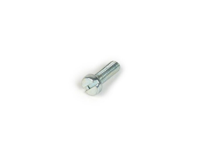 Vis -DIN 85- M5 x 14mm (utilise pour socle allumage Rally180 (VSD1T), Rally200 (VSE1T), Sprint150 (VLB1T), TS125 (VNL3T), GT125 (VNL2T), GTR125 (VNL2T), GL150 (VLA1T), Super, GS160 / GS4 (VSB1T), SS180 (VSC1T), VNA, VNB, VBA)