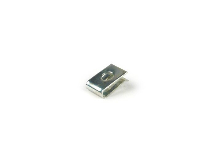 Plate -PIAGGIO- Ø=2.9mm - 8x12mm (used for horn cover badge Vespa P-range (-1984))