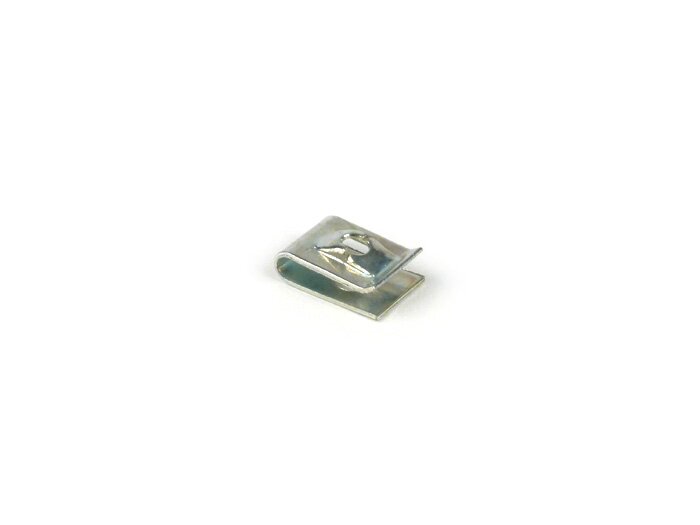 Plate -PIAGGIO- Ø=2.9mm - 8x12mm (used for horn cover badge Vespa P-range (-1984))