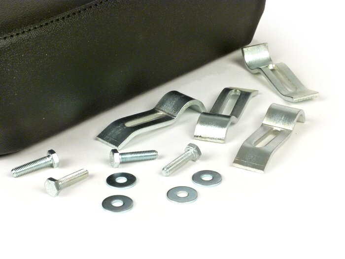 Cojín de asiento -NISA (30x23x12cm)- Vespa VNA1-2T, VNB1-6T, VBA1T, VBB1-2T - negro