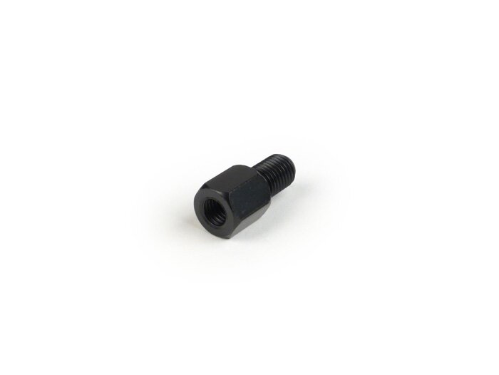 Adattatore per specchietto - Qualità OEM - Lo specchietto ha una filettatura M8 destra e deve essere montato su una filettatura M10 destra.
