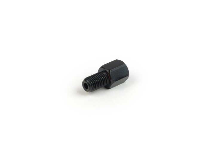 Adattatore per specchietto - Qualità OEM - Lo specchietto ha una filettatura M8 destra e deve essere montato su una filettatura M10 destra.