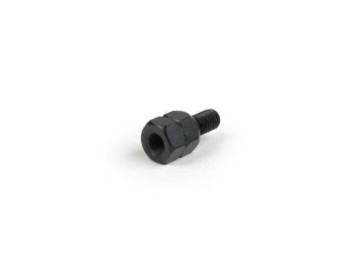 Mirror has left-hand thread M8 to be mounted in M8 right-hand thread