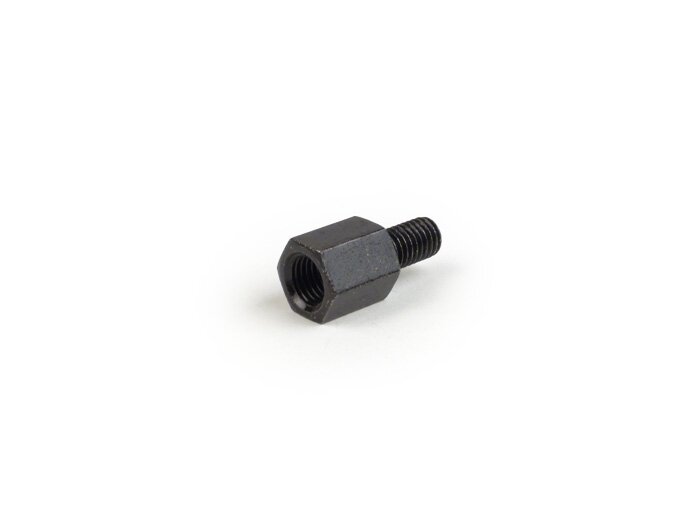 Adattatore per specchietto - Qualità OEM - Lo specchietto ha una filettatura M10 destra e deve essere montato su una filettatura M8 sinistra.