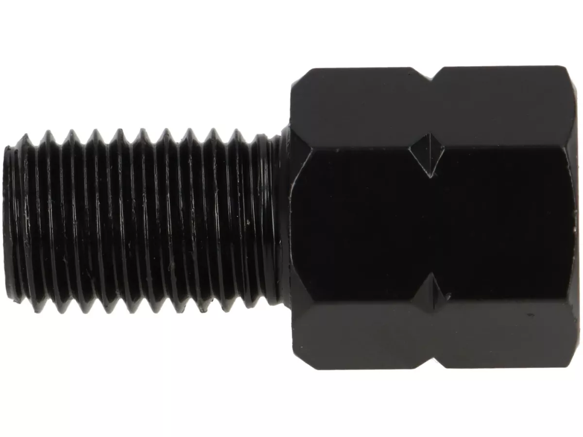 Spiegeladapter -OEM kwaliteit - Spiegel heeft M10 linkse schroefdraad moet in M10 rechtse schroefdraad worden gemonteerd