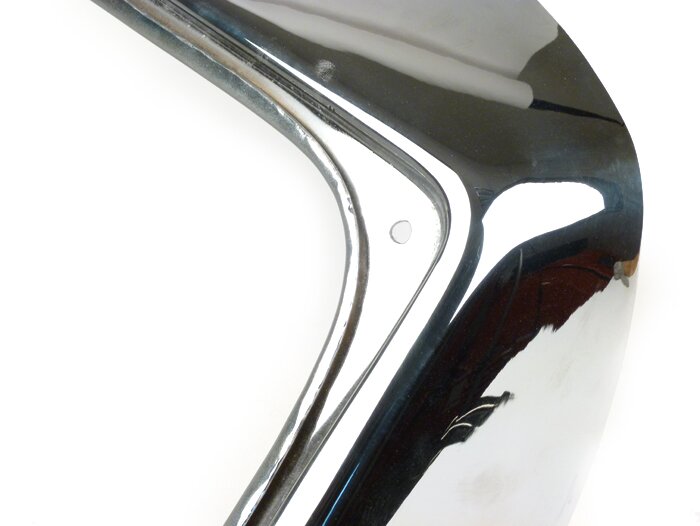 Bagageutrymme -TILLVERKAT I VIETNAM- Vespa PX Lusso (1984-2010), T5 125cc - Krom