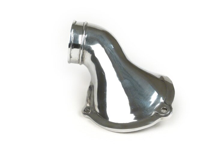 Intake manifold pada rangka -VESPA- Vespa GS160 / GS4 (VSB1T), SS180 (VSC1T) - (bagian aluminium yang digunakan untuk memasang selang intake dari kotak filter udara ke rangka)