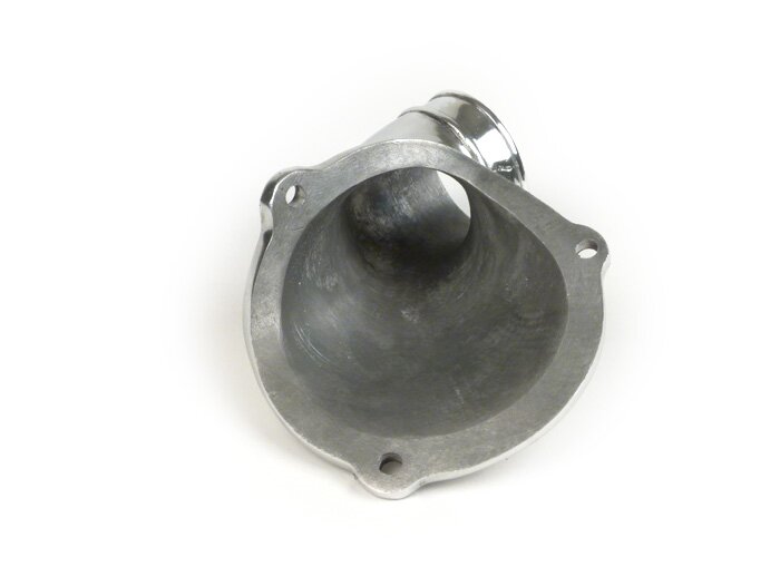Intake manifold pada rangka -VESPA- Vespa GS160 / GS4 (VSB1T), SS180 (VSC1T) - (bagian aluminium yang digunakan untuk memasang selang intake dari kotak filter udara ke rangka)