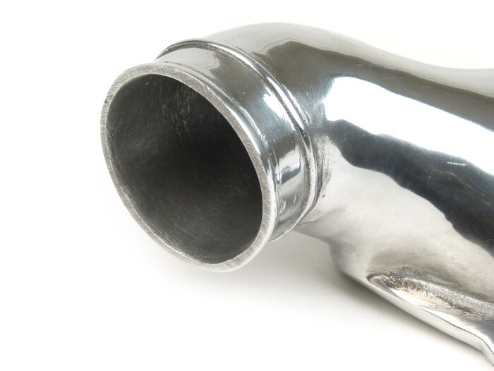Intake manifold pada rangka -VESPA- Vespa GS160 / GS4 (VSB1T), SS180 (VSC1T) - (bagian aluminium yang digunakan untuk memasang selang intake dari kotak filter udara ke rangka)