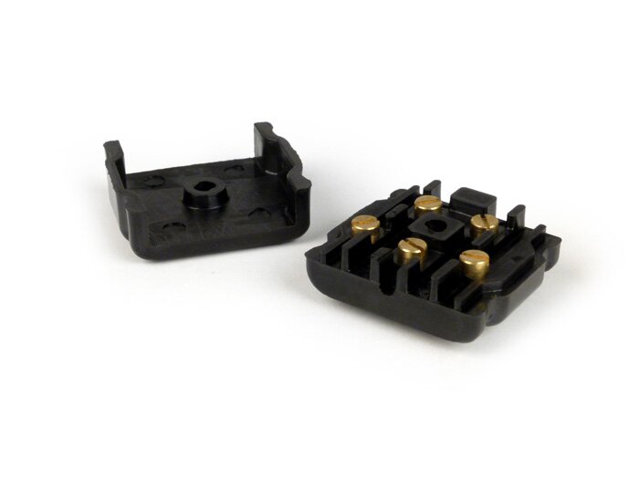 Scatola cavi motore -IMPORT- Vespa GS160 / GS4 (VSB1T), SS180 (VSC1T) - viti incluse