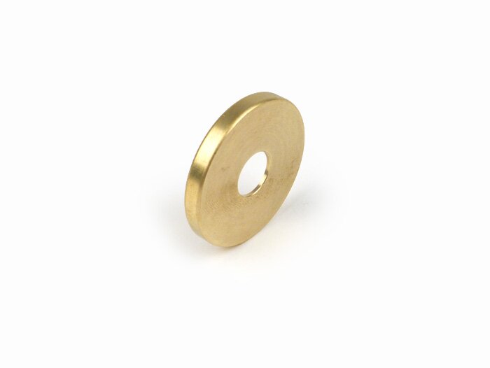 Bricka - Tätningsring svingarmslageraxel -OEM KVALITET, mässing med filtring- Vespa Wideframe VM, VN, VL, VB, VNA, VNB, VBA, VBB, GS150 / GS3 (VS1T till VS5T), GL (VLA1T) - Ø=10mm