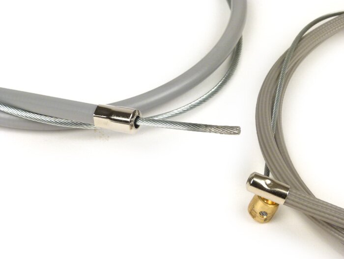 Juego de trenes - CALIDAD OEM, vintage - Vespa PX (1978-1984), Rally, Sprint, GS160 / GS4, SS180, VNA, VNB, VBA, VBB, Super, PTFE - gris cruzado