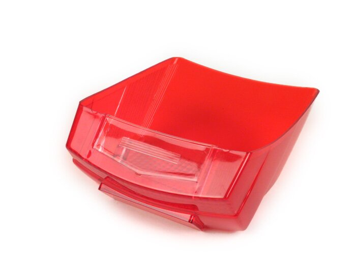 Achterlichtglas -MOTO NOSTRA- Vespa PX oud (-1984) met E-markering - rood