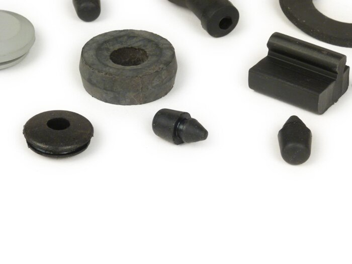 Rubber kit -RMS (Made in Italy) 17 pcs- Vespa PK S, PK XL1