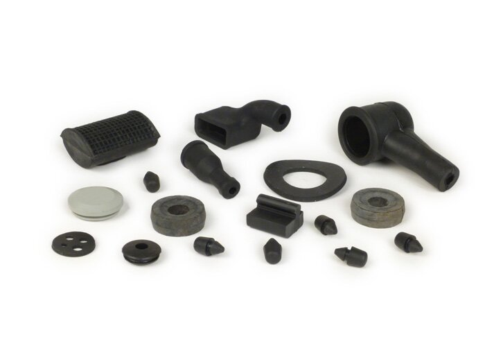 Rubber kit -RMS (Made in Italy) 17 pcs- Vespa PK S, PK XL1