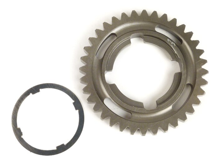 3rd gear cog -DRT- Vespa P-range (-1984), PX EFL, T5 125cc, Cosa, Rally - 125-150-180-200cc - (long +2) - 36 teeth