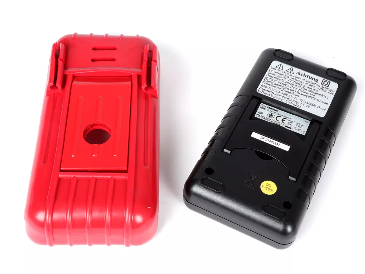 Digital multimeter -CTM-REV Check-202 2V - 250V- med gummihölster, akustisk kontinuitetstestare