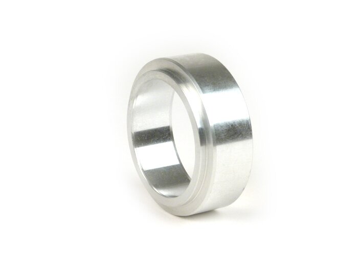 Adapter for bearing flywheel side -GELB- used to convert engine casing V50, PV125, ET3, PK S, PK XL from ball bearing type 6204 to needle roller bearing type ETS / PX (NBI 253815 - 25x38x15mm)