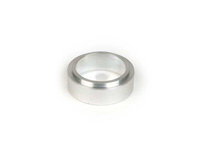 Adapter for bearing flywheel side -GELB- used to convert engine casing V50, PV125, ET3, PK S, PK XL from ball bearing type 6204 to needle roller bearing type ETS / PX (NBI 253815 - 25x38x15mm)