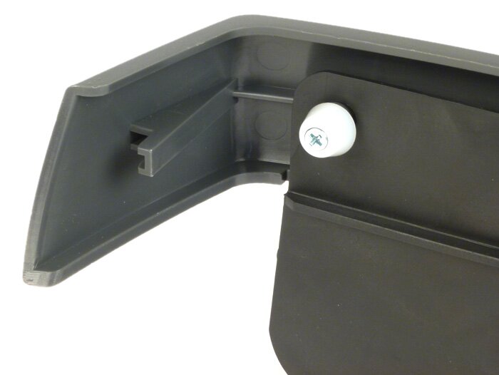 Bumper - framebescherming - spatlap achter -OEM- KWALITEIT- Vespa PK S - grijs