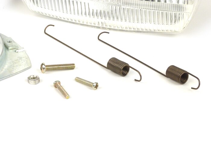 Set lampu depan -SIEM, persegi panjang- Vespa V50 Special - bohlam 15W